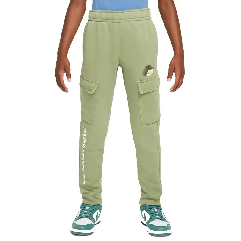 Pantaloni Cargo Verde Bambino L