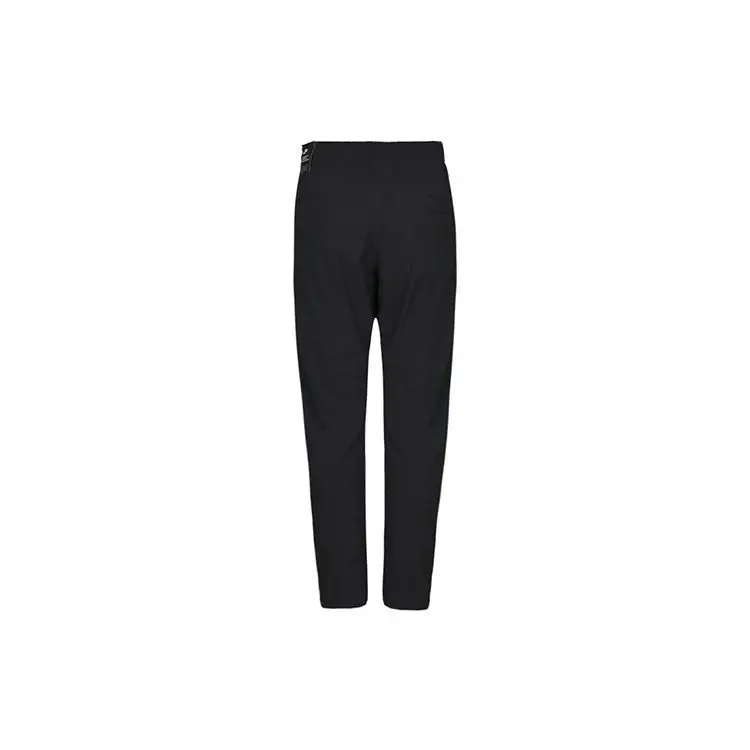 Pantaloni casual in tessuto Nike Sportswear per la primavera da uomo, neri, 927987-010 M miniatura 3