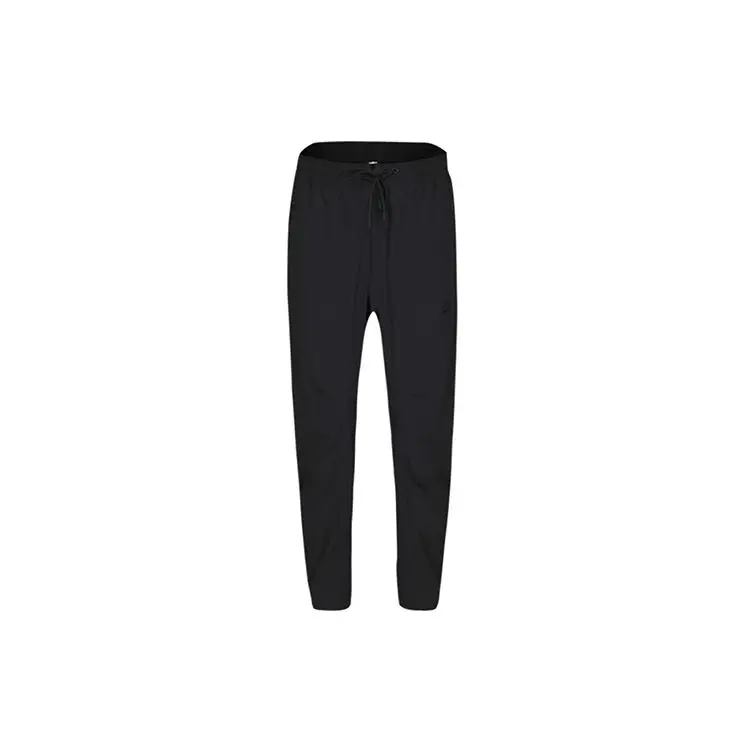 Pantaloni casual in tessuto Nike Sportswear per la primavera da uomo, neri, 927987-010 S