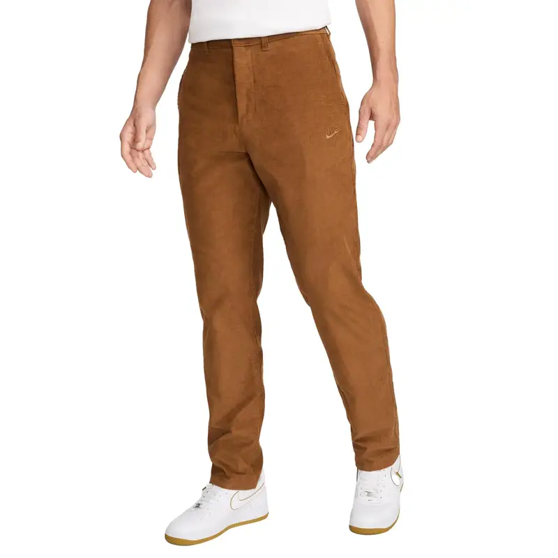 Pantaloni chino in velluto a coste Nike Club Beige