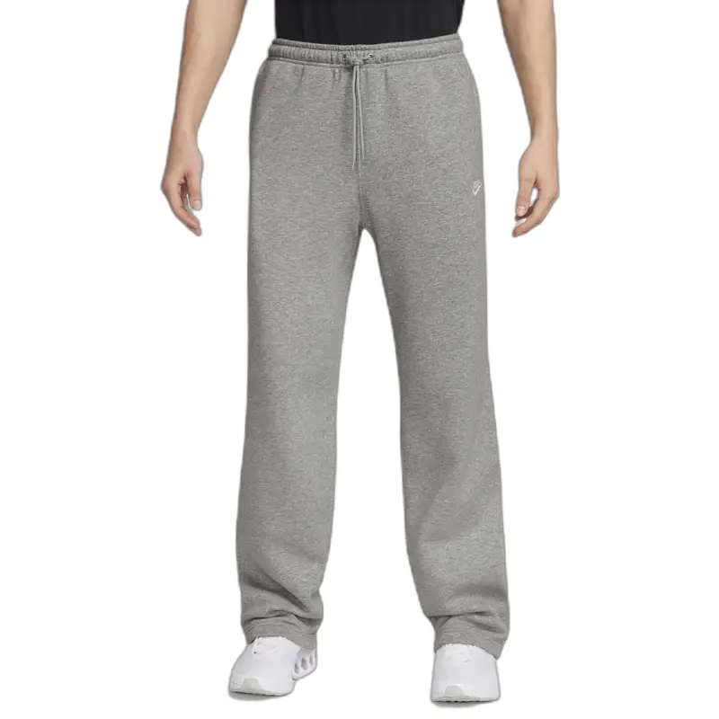 Pantaloni con cordini elastici in fleece Nike Gris
