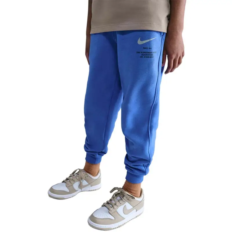 Pantaloni Con Polsino Blu Bambino M
