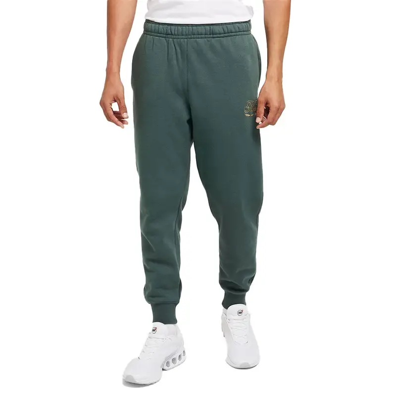 Pantaloni Con Polsino Logo Grigio Uomo L