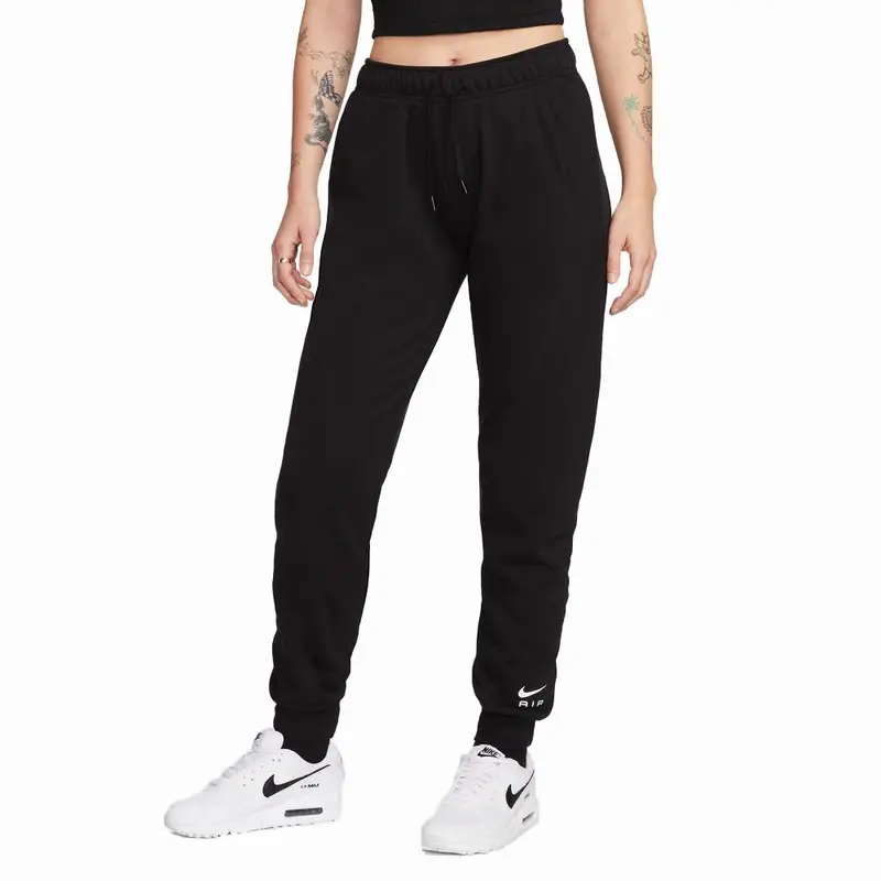 Pantaloni Con Polsino Nero Donna L