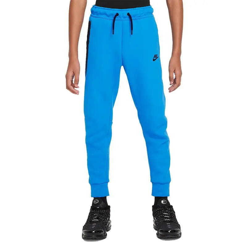 Pantaloni Con Polsino Tech Fleece Blu Bambino XL