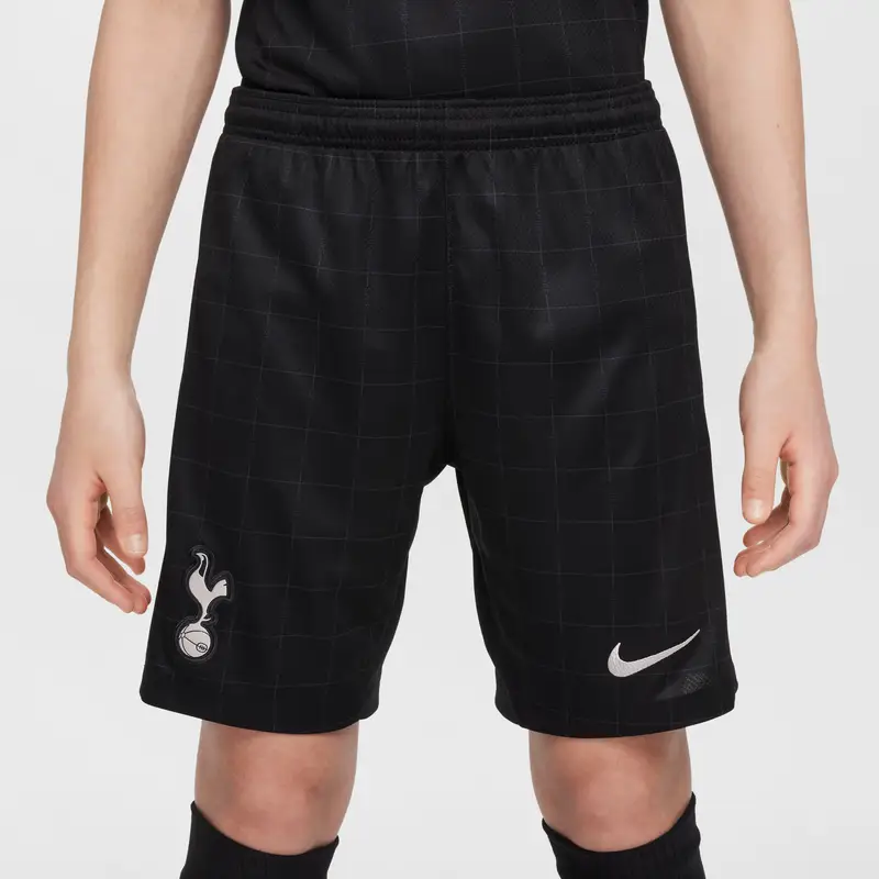 Pantaloni corti da esterno per bambini Tottenham 2025/26 Noir