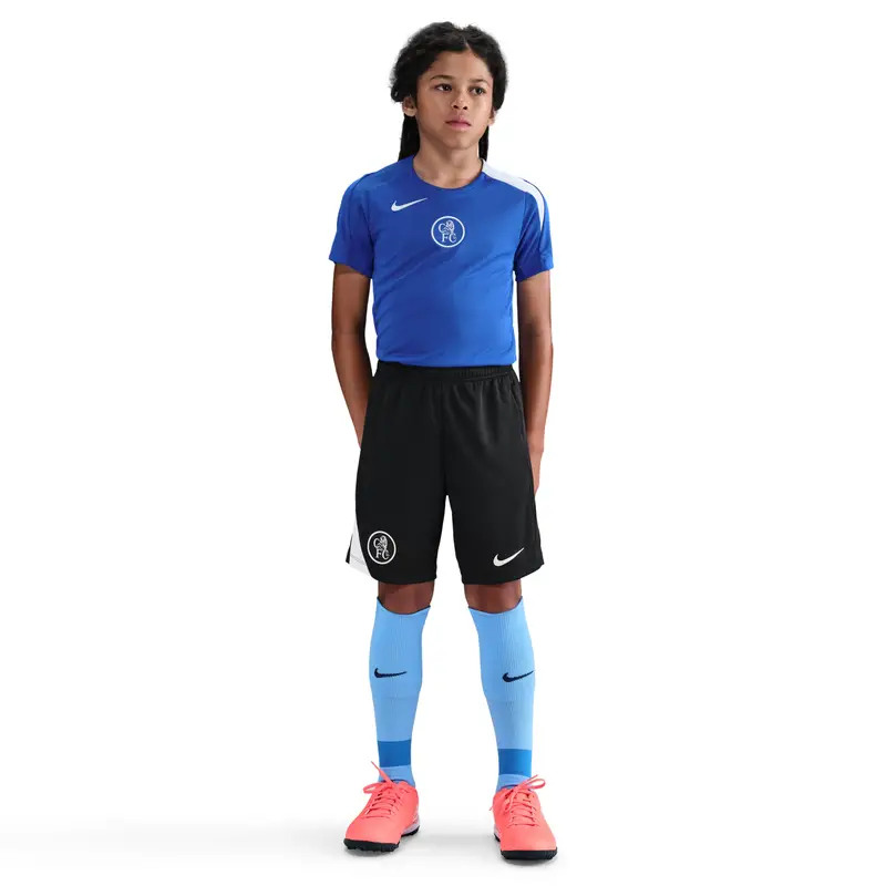 Pantaloni corti terzo bambino Chelsea Strike Kz3R 2025/26 Noir