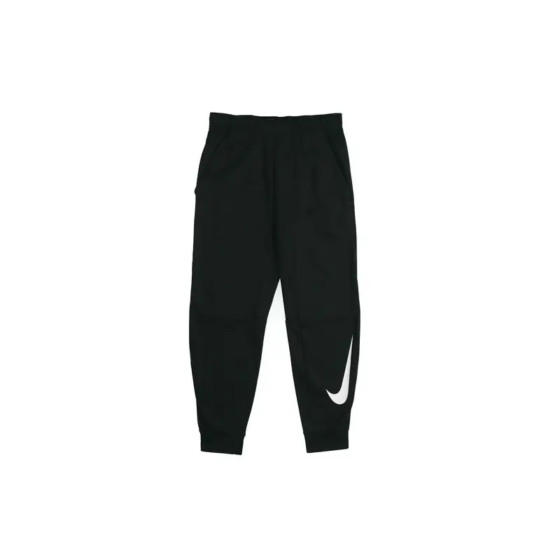 Pantaloni da Allenamento Nike Therma Tapered Swoosh Foderati in Pile Uomo Parte Inferiore Nero 932258-010 M