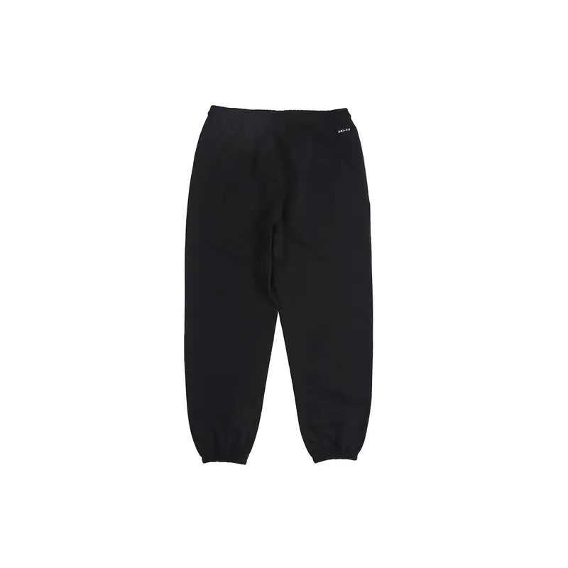 Pantaloni da basket casual sportivi Nike Dri-FIT Standard Issue a tinta unita con polsini Primavera Pantaloni da uomo Nero CK6366-010 XXL miniatura 2