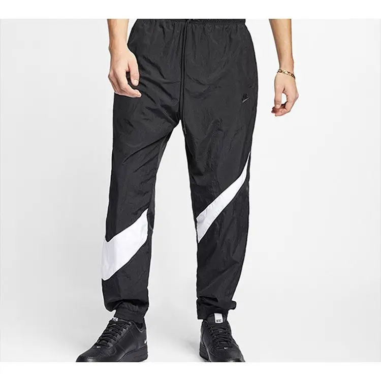 Nike Pantaloni da jogging a maglia larga da uomo neri miniatura 4