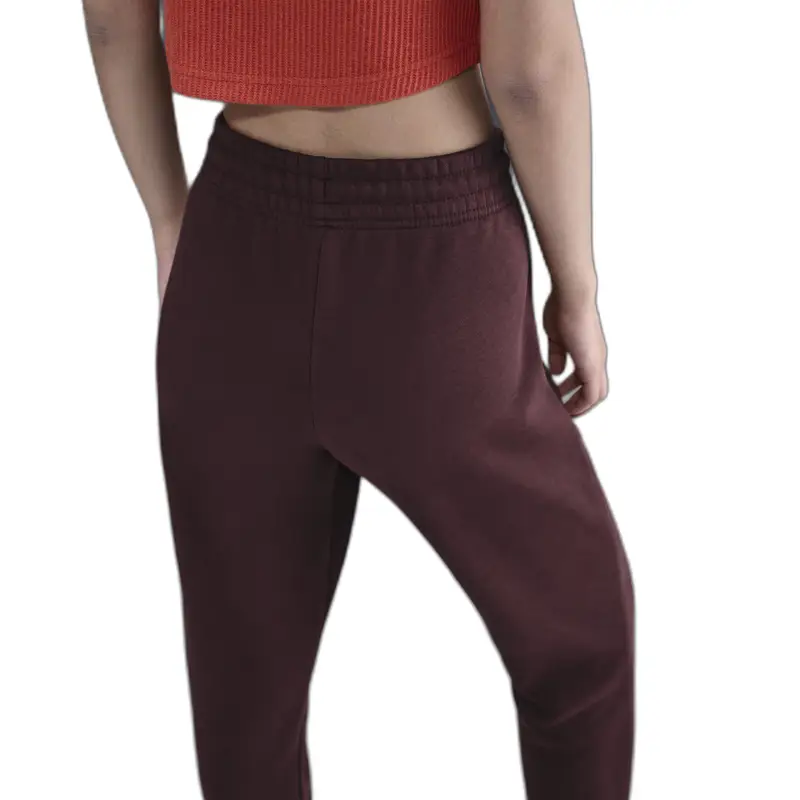 Pantaloni da jogging a vita alta donna Nike Phoenix Fleece Rouge