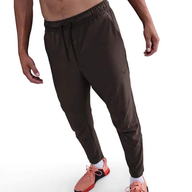 Pantaloni da jogging con zip Nike Dri-FIT Marron