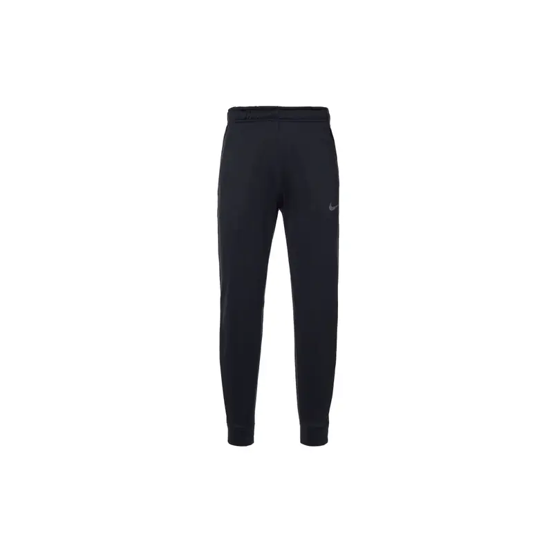 Pantaloni da jogging da allenamento affusolati Nike Therma da uomo, foderati in pile, neri 932256-010 M