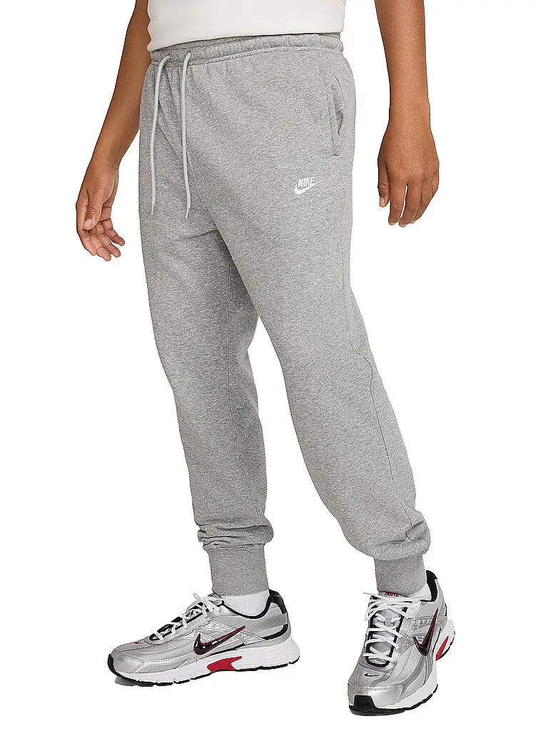Pantaloni da jogging da uomo Club French Terry grigio | S