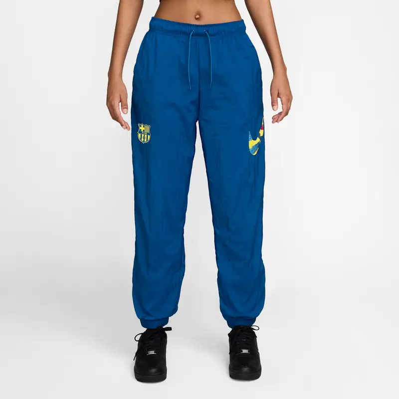 Pantaloni da jogging donna FC Barcellona Essential 2025/26 Bleu