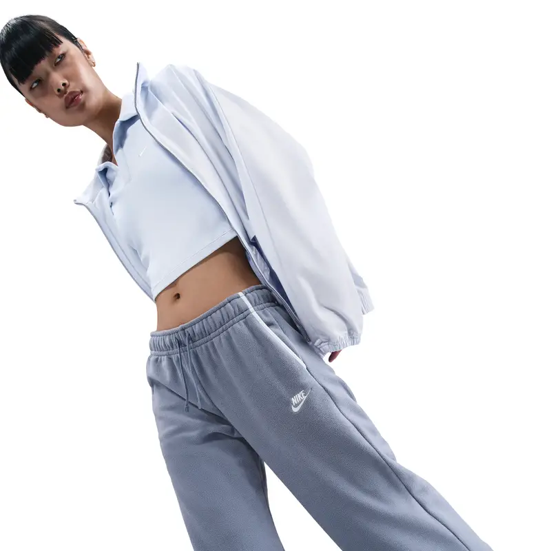 Pantaloni da jogging donna Nike Club FLC Bleu