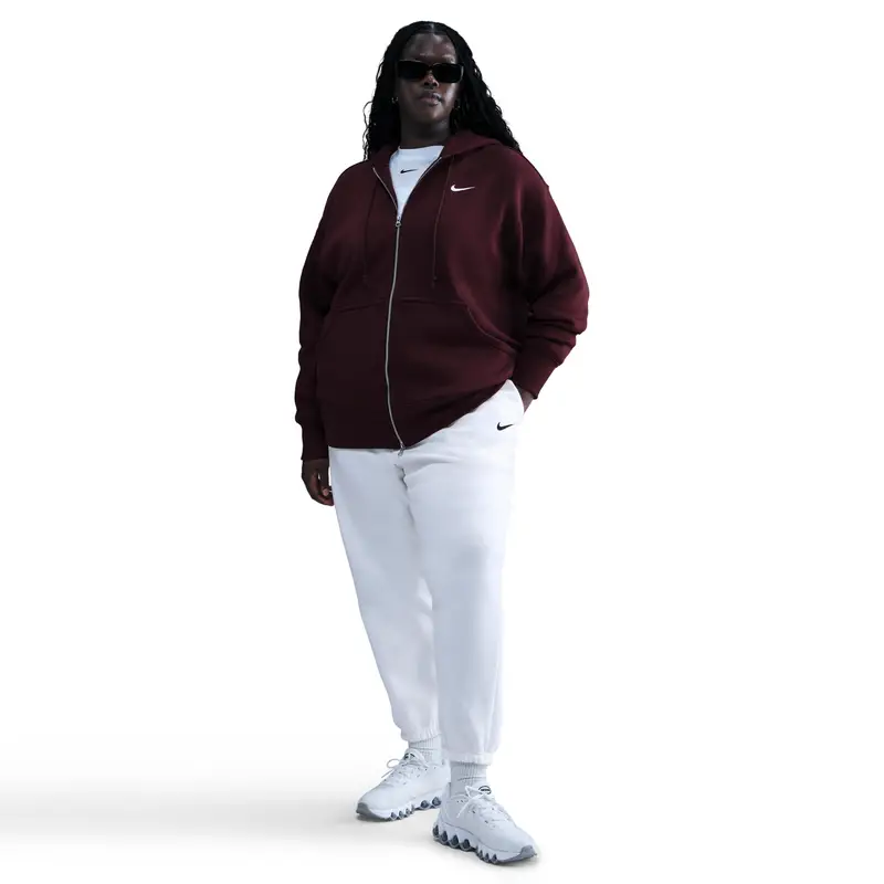 Pantaloni da jogging donna Nike Phoenix Fleece Beige