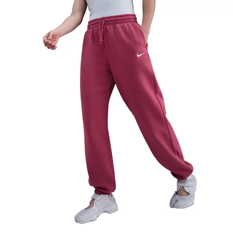Pantaloni da jogging donna Nike Phoenix Fleece Rouge