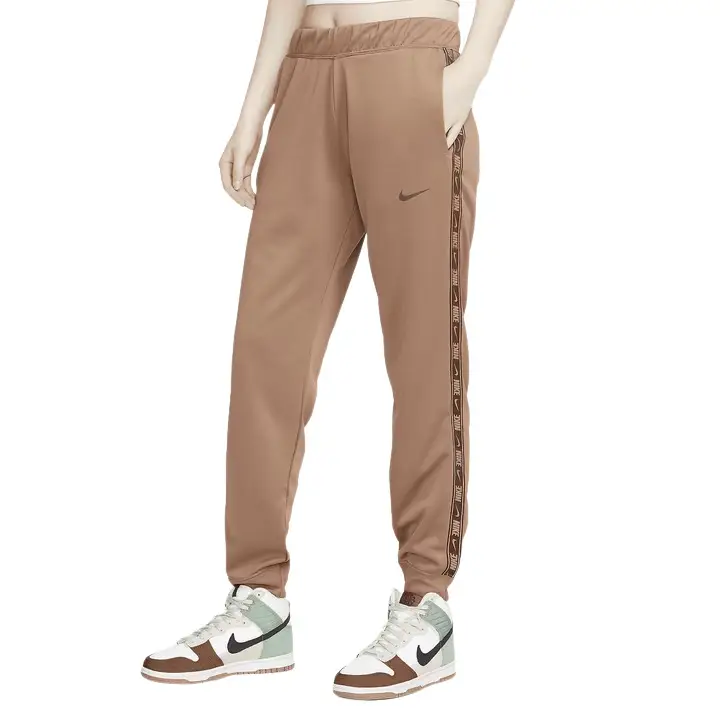 Pantaloni da jogging donna Nike PK Tape Marron