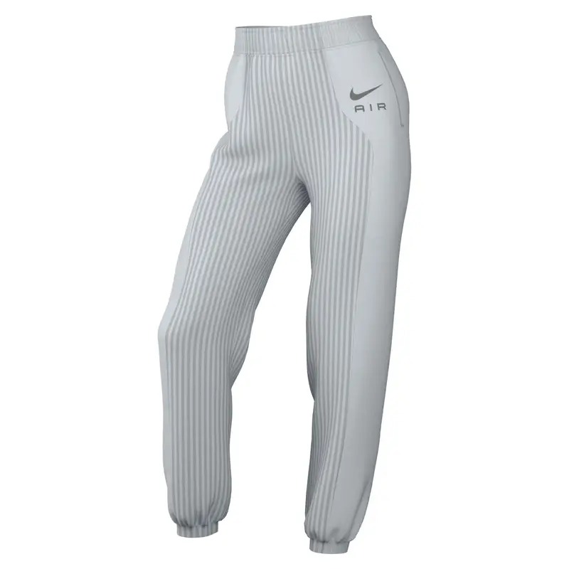 Pantaloni da jogging in felpa con cordino donna Nike Sportswear Air Blanc