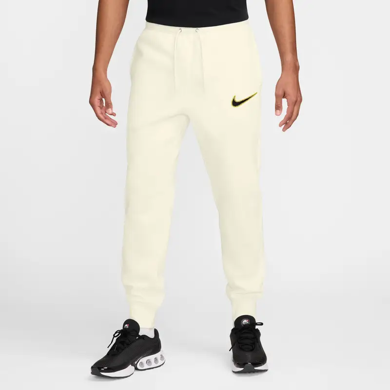 Pantaloni da jogging in felpa Nike Beige