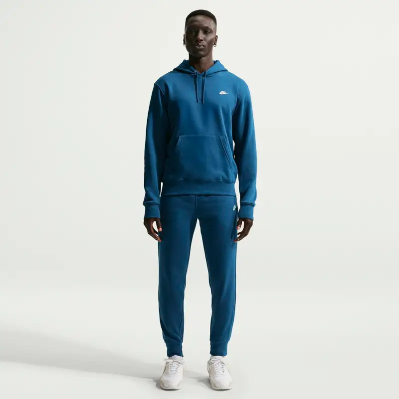 Pantaloni da jogging in felpa Nike Club Bleu
