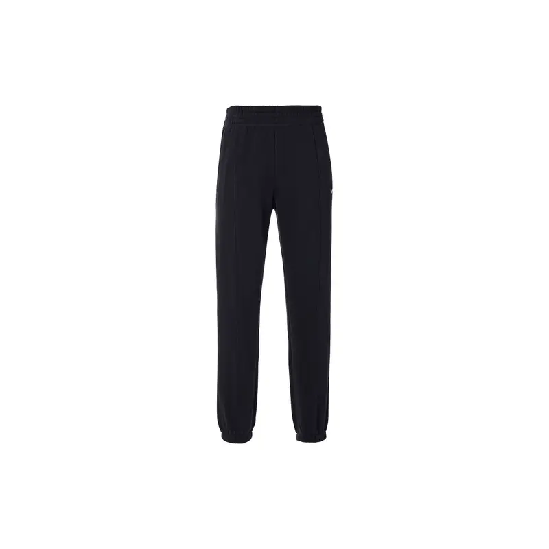 Pantaloni da jogging in pile Nike Sportswear Essential con logo ricamato da donna Neri BV4090-010 XL miniatura 3