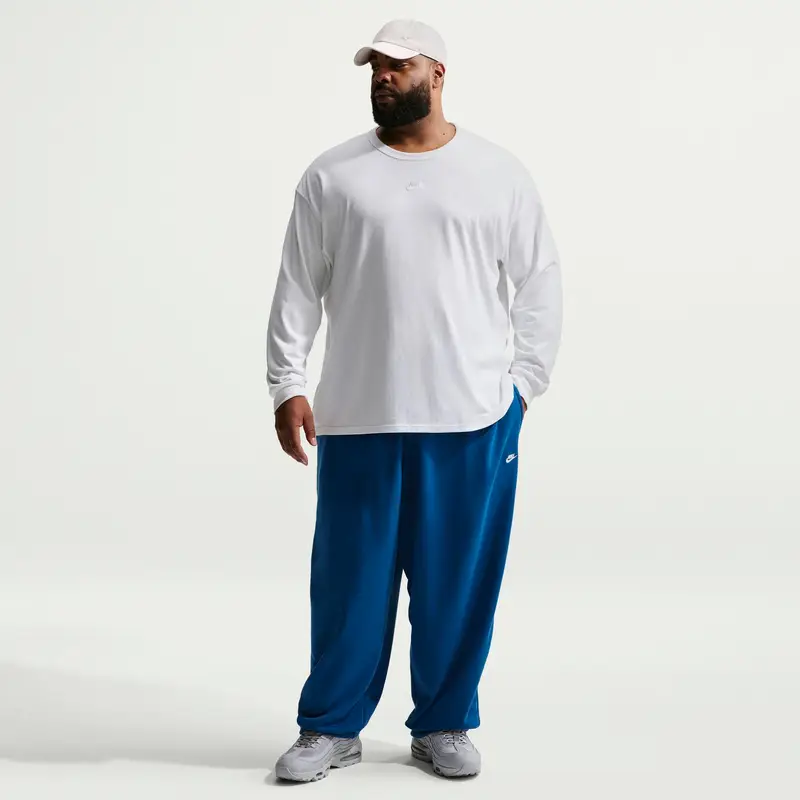 Pantaloni da jogging oversize Nike Club Bleu