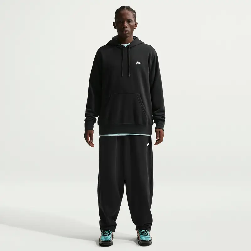 Pantaloni da jogging oversize Nike Club Noir