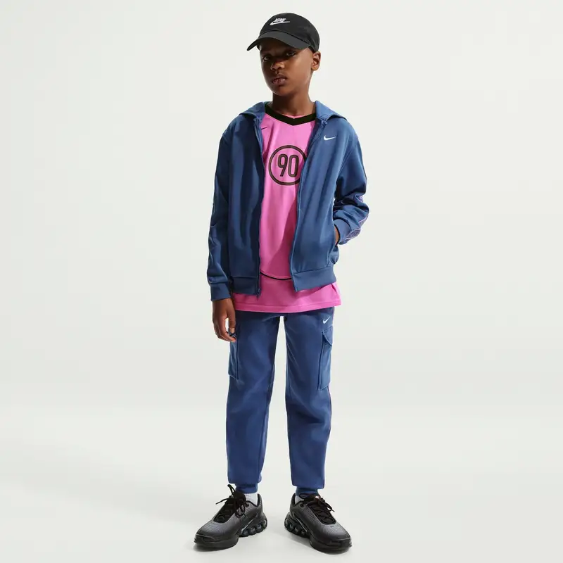 Pantaloni da jogging per bambini Nike Club+ Fleece Bleu