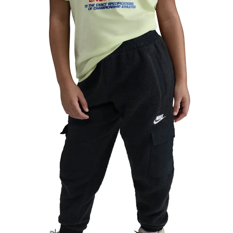 Pantaloni da jogging per bambini Nike Club Fleece Noir
