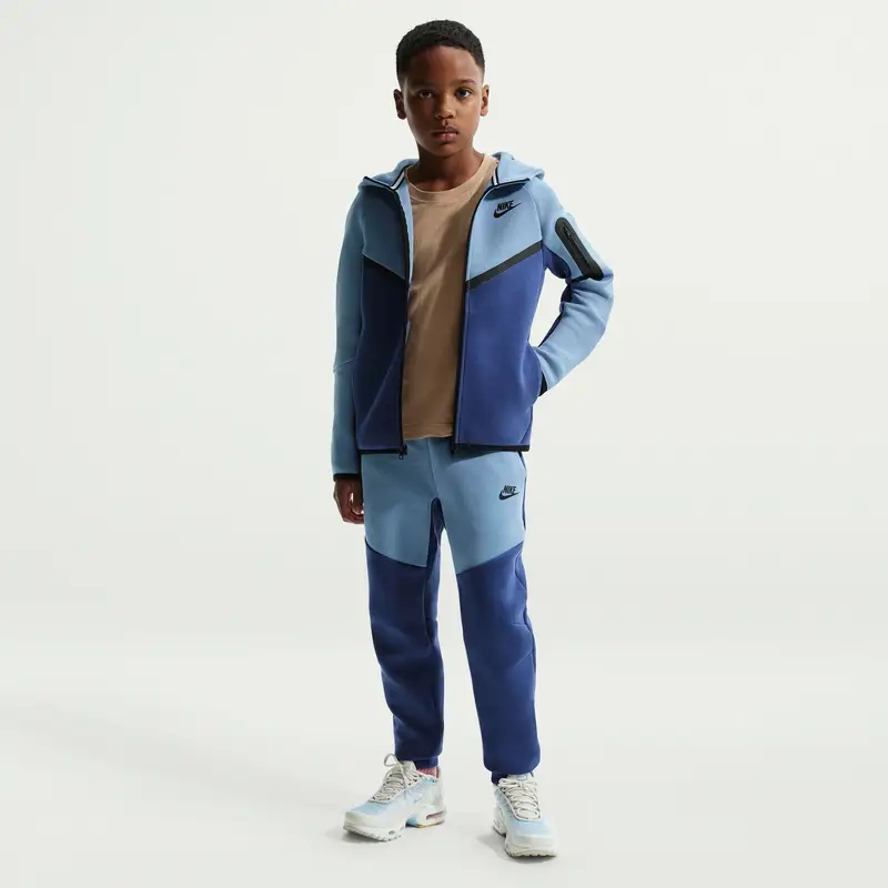 Pantaloni da jogging per bambini Nike Sportswear Tech Fleece Bleu
