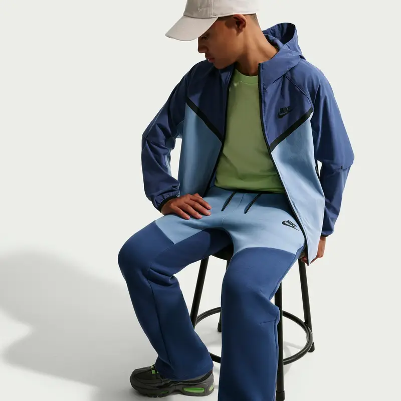 Pantaloni da jogging per bambini Nike Tech Bleu