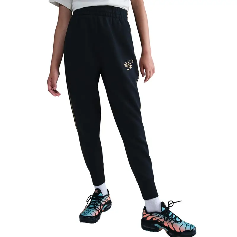 Pantaloni da jogging per ragazza Nike NSW Club Noir
