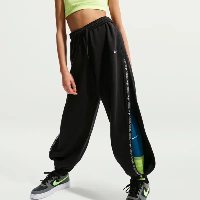 Pantaloni da jogging per ragazza Nike Sportswear Noir