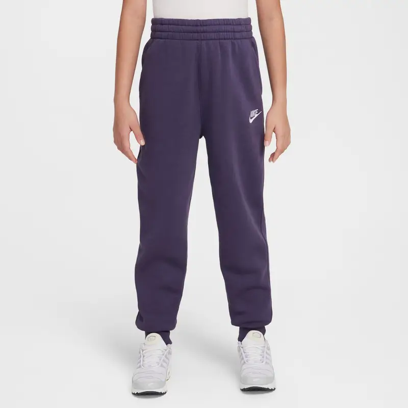 Pantaloni da jogging slim per ragazza Nike Club Fleece Violet