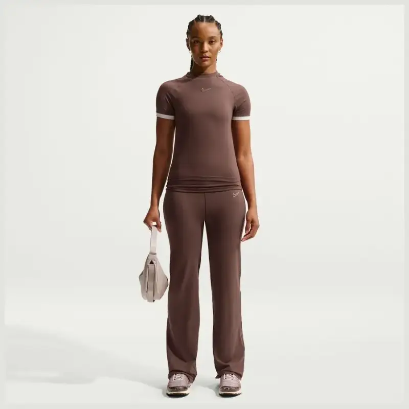 Pantaloni da jogging svasati donna Nike Marron