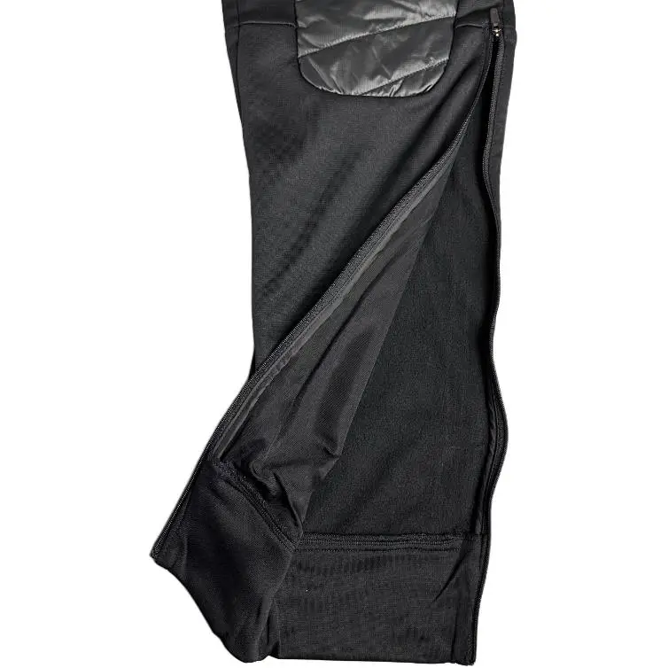 Pantaloni da tuta da uomo Nike Retro Sports Spliced Caldi Antivento Versatili in Pile Maglia Spessa Neri AJ8964-015 XL miniatura 4