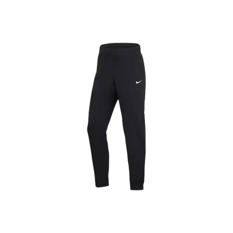 Pantaloni da Tuta Uomo Nike Logo Ricamato Monocolore Neri 716831-010 S
