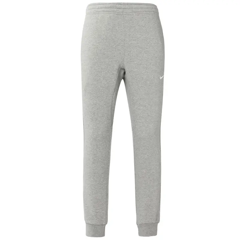 Nike Pantaloni della tuta foderati in pile con logo ricamato da uomo, grigio 716831-063 M