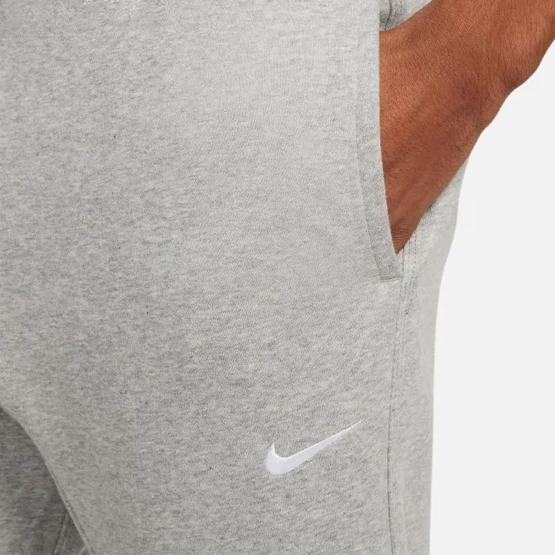 Pantaloni della tuta foderati in pile con logo ricamato da uomo, grigio 716831-063 XXXL miniatura 4