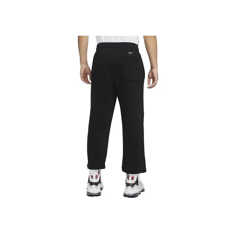 Pantaloni della tuta in maglia foderati in pile tinta unita Nike LeBron da uomo, fondo nero FB7128-010 XXXXL miniatura 2