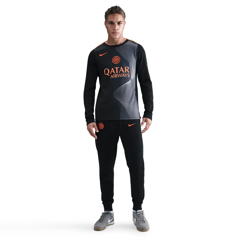 Pantaloni della tuta Inter Milan Tech Fleece 2025/26 Noir