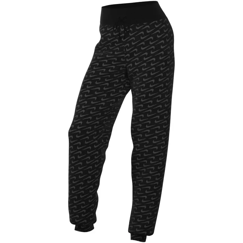 Pantaloni dlla tuta da donna Nike Phoenix Fleece Noir