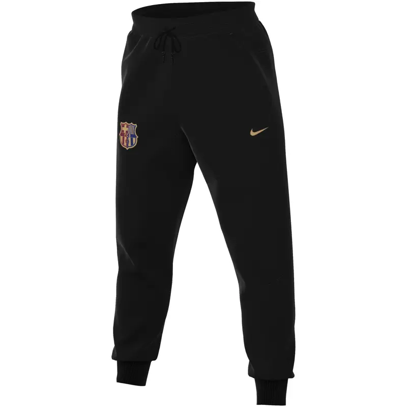 Pantaloni fitness da ginnastica FC Barcelone Tech Fleece 2024/25 Noir