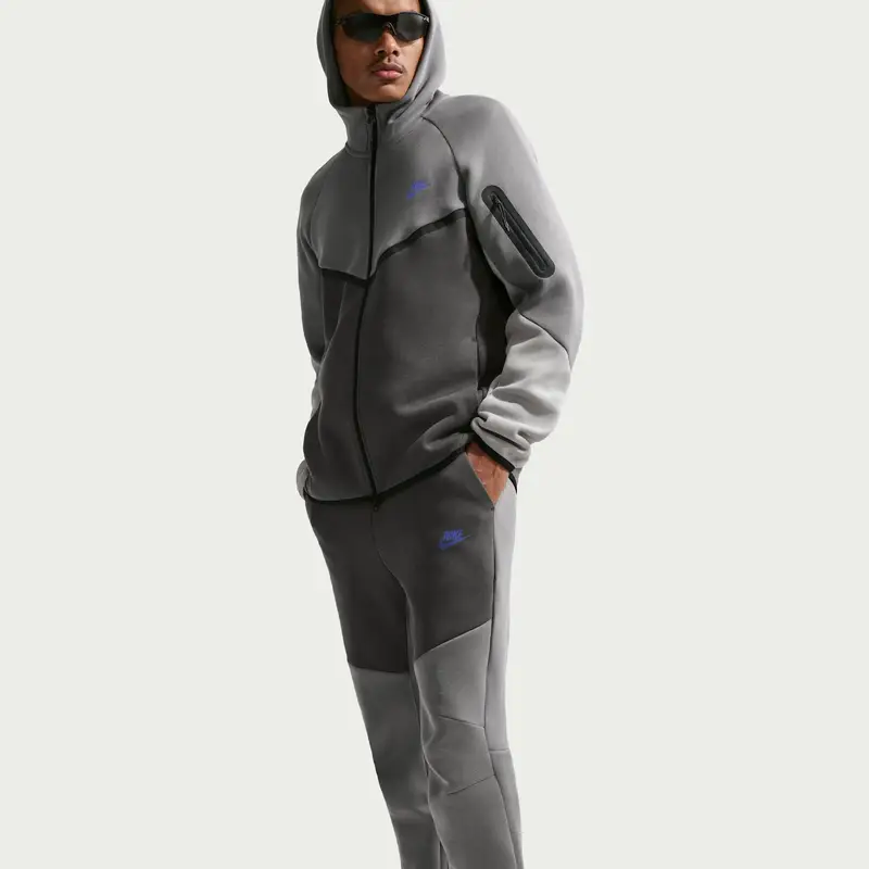 Pantaloni fitness da ginnastica Nike Tech Gris