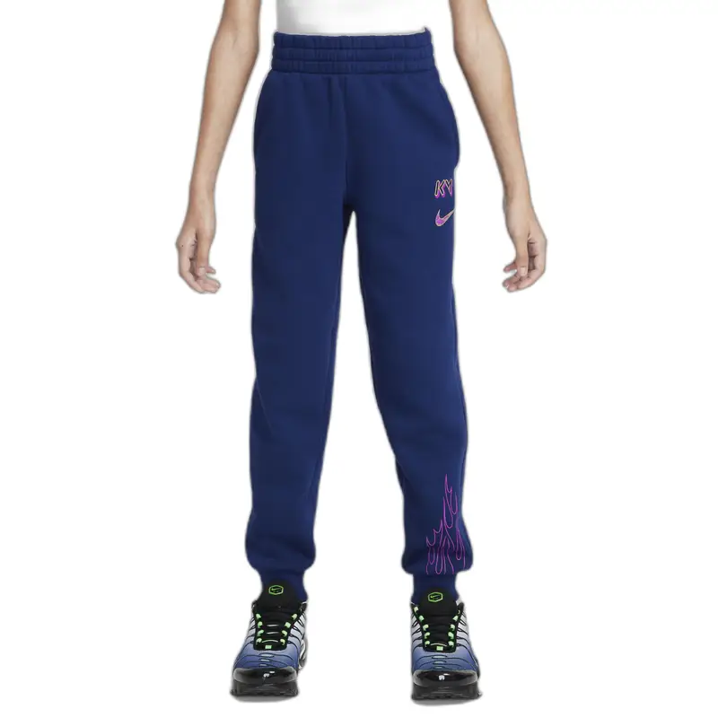 Pantaloni fitness da Tuta per bambini Nike KM Bleu