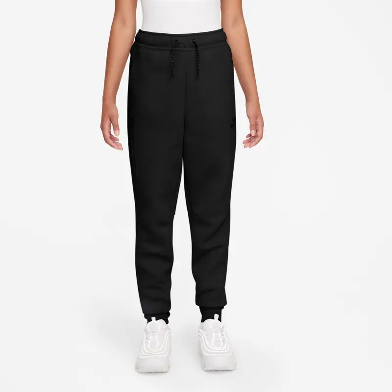 Pantaloni fitness della Tuta per bambina Nike Tech Fleece Noir