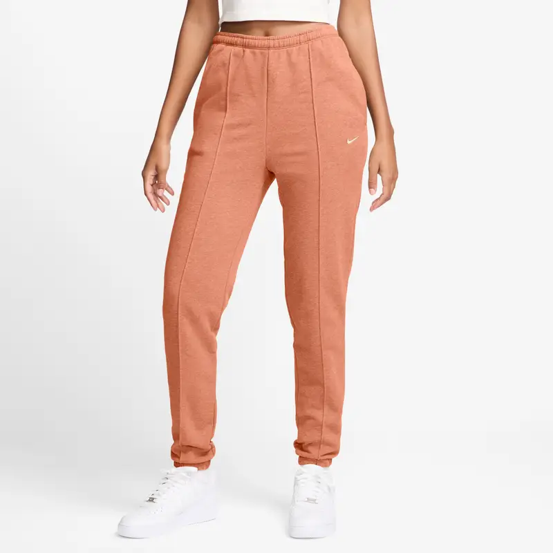 Pantaloni fitness dlla Tuta da donna Nike Chill Terry Orange