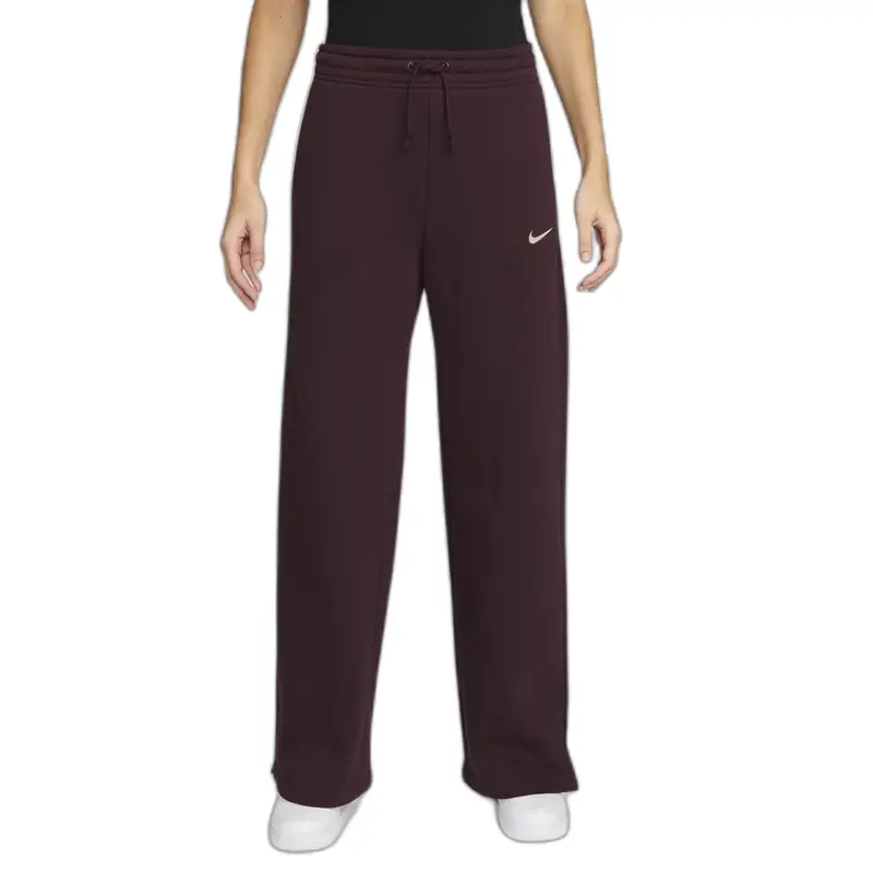 Pantaloni fitness dlla Tuta da donna Nike Phoenix Fleece Rouge